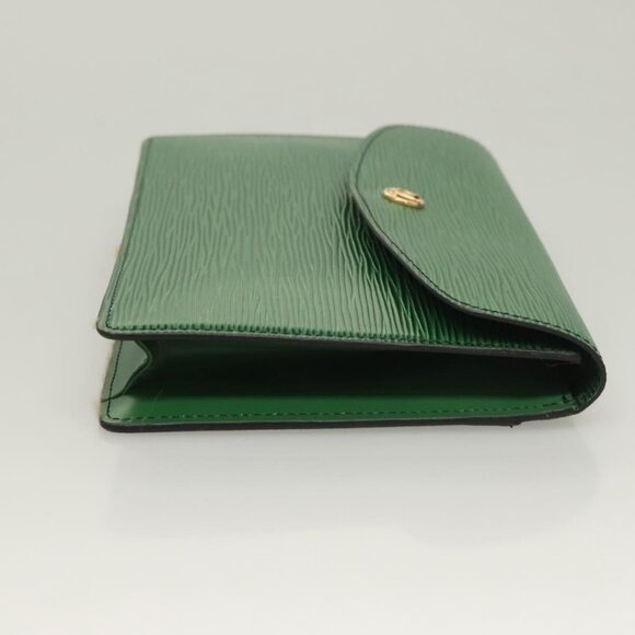 LOUIS VUITTON Epi Montaigne 23 Clutch Bag Green M52664 LV Auth 135445 - Picture 5 of 16